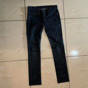 Hysteric glamour black studded jeans